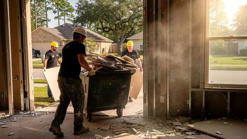Demolition Debris Removal in Tomball, TX